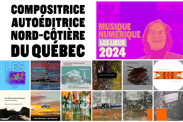 Albums numériques Les lieux de Sylvie Chenard 2014-2024